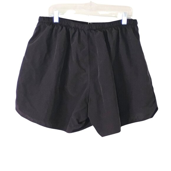 Mens Army Swim Trunks Size Large Military Logo Elastic Waist Drawstring Pockets - Picture 2 of 3